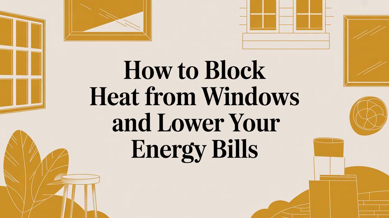 How to Block Heat From Windows and Lower Your Energy Bills