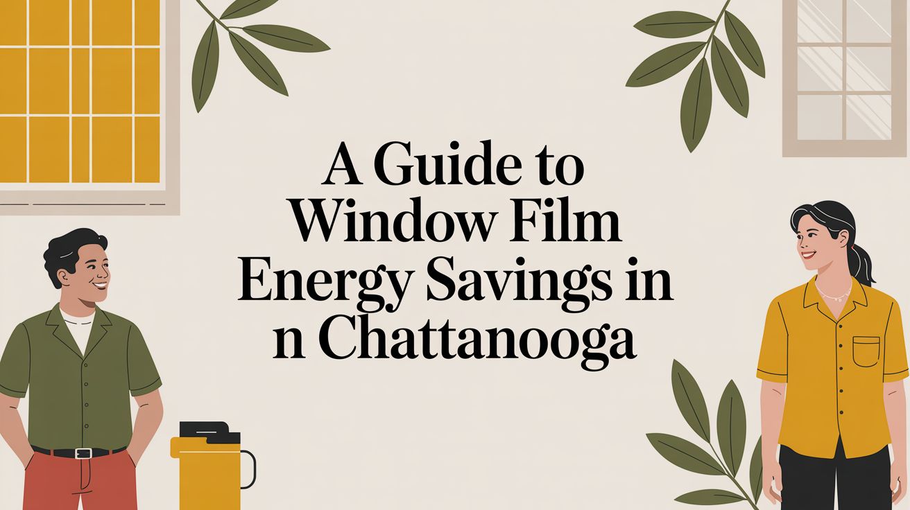 A Guide to Window Film Energy Savings in Chattanooga