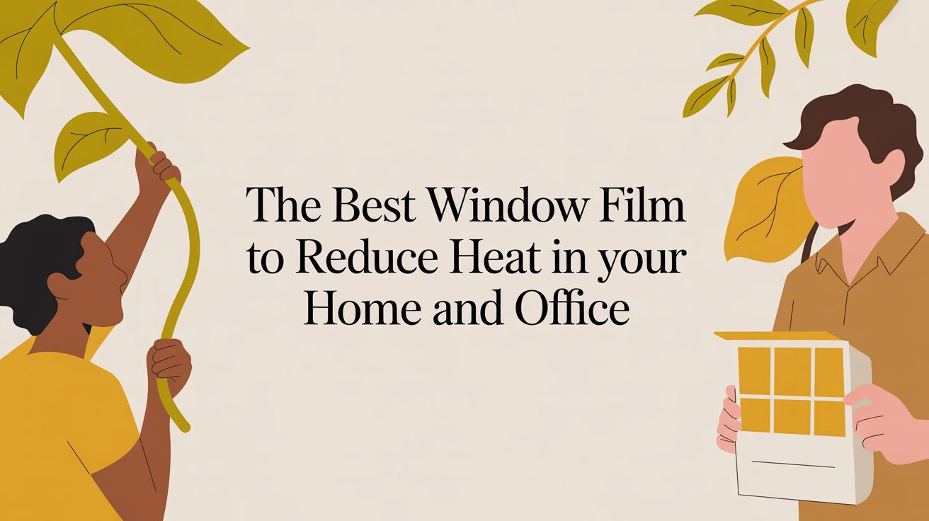 The Best Window Film to Reduce Heat in Your Chattanooga Home and Office