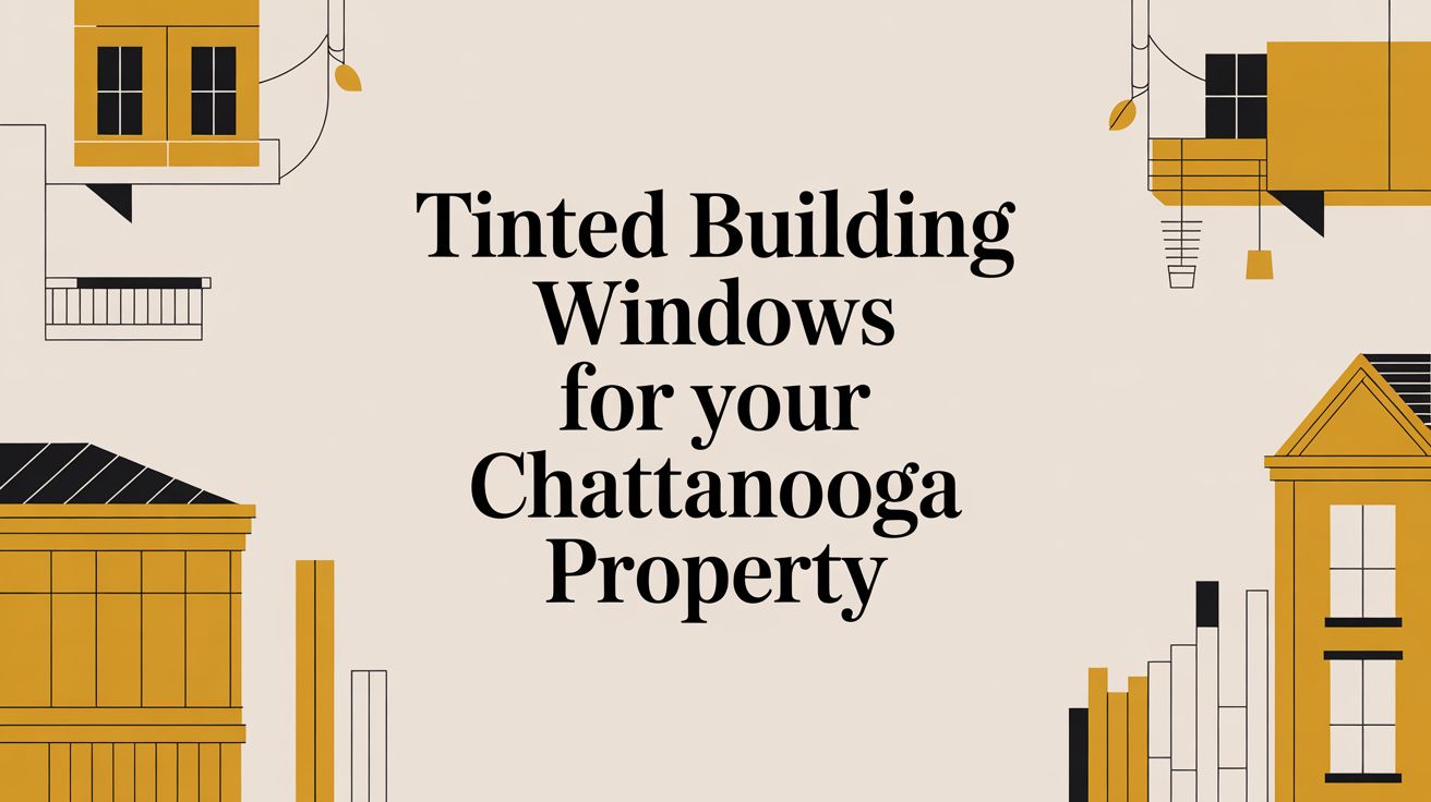 Tinted Building Windows for Your Chattanooga Property