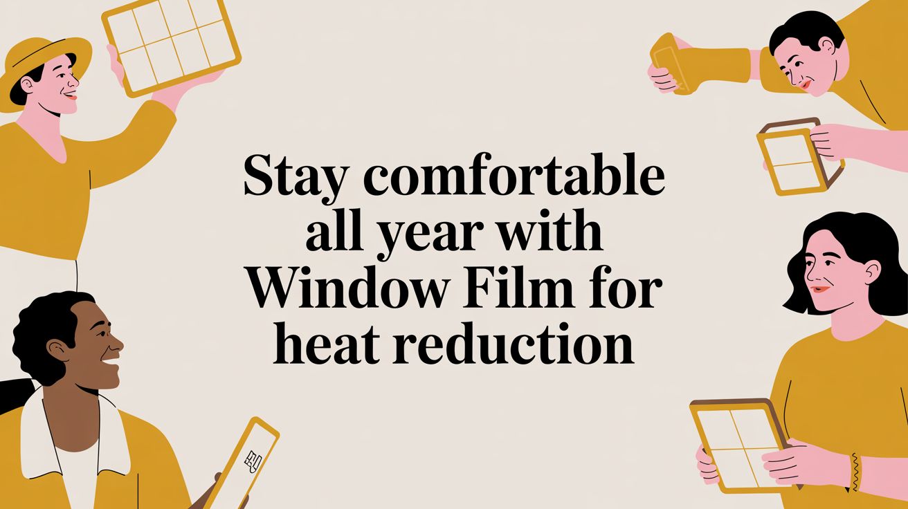Stay Comfortable All Year with Window Film for Heat Reduction