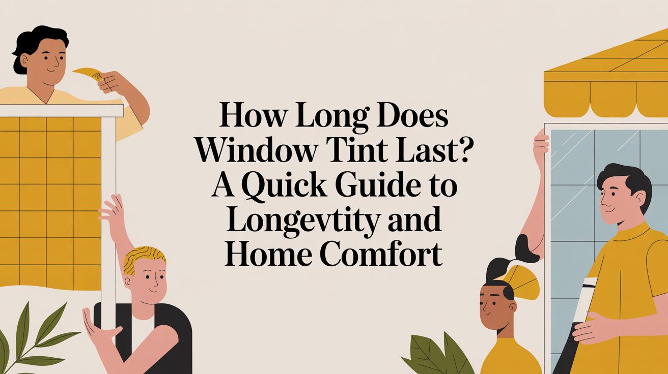 How long does window tint last? A Quick Guide to Longevity and Home Comfort
