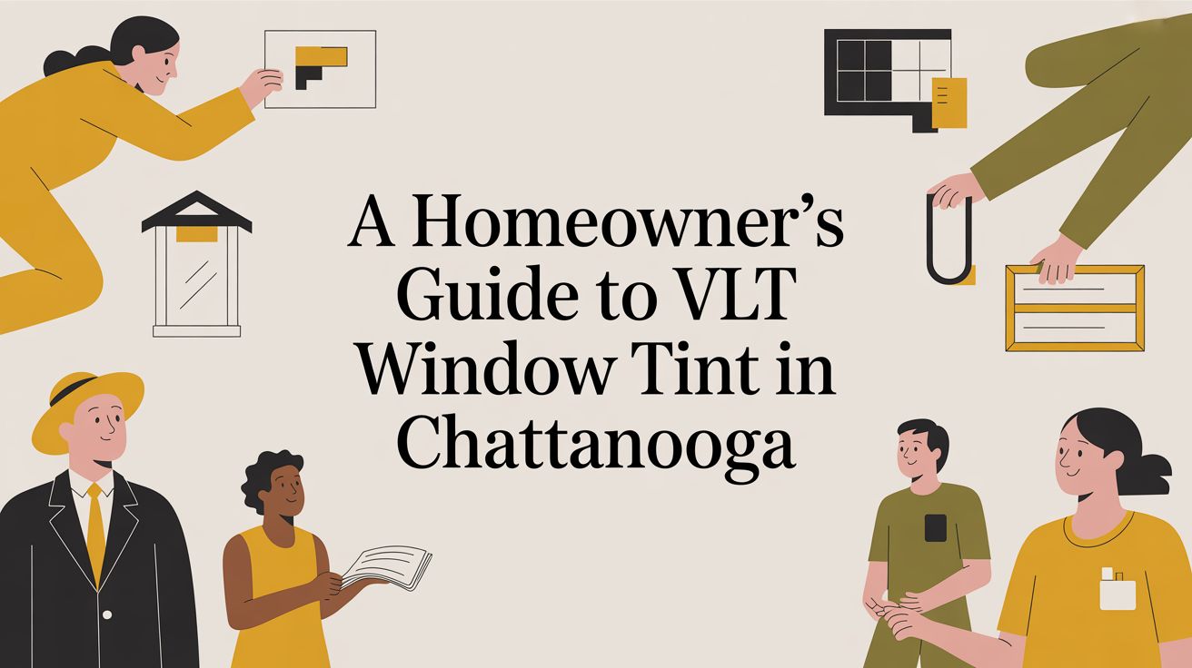 A Homeowner’s Guide to VLT Window Tint in Chattanooga