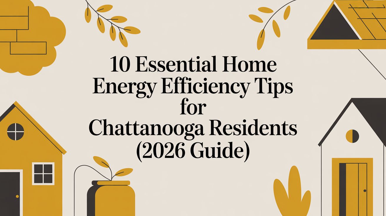10 Essential Home Energy Efficiency Tips for Chattanooga Residents (2026 Guide)