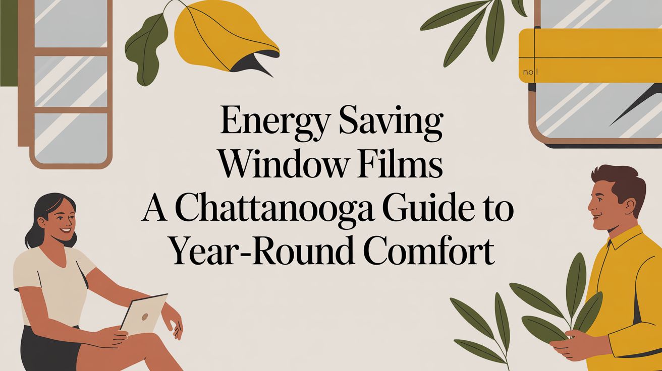 Energy Saving Window Films A Chattanooga Guide to Year-Round Comfort