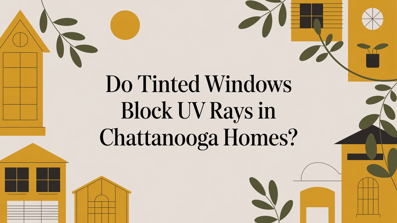Do Tinted Windows Block UV Rays in Chattanooga Homes & Businesses?