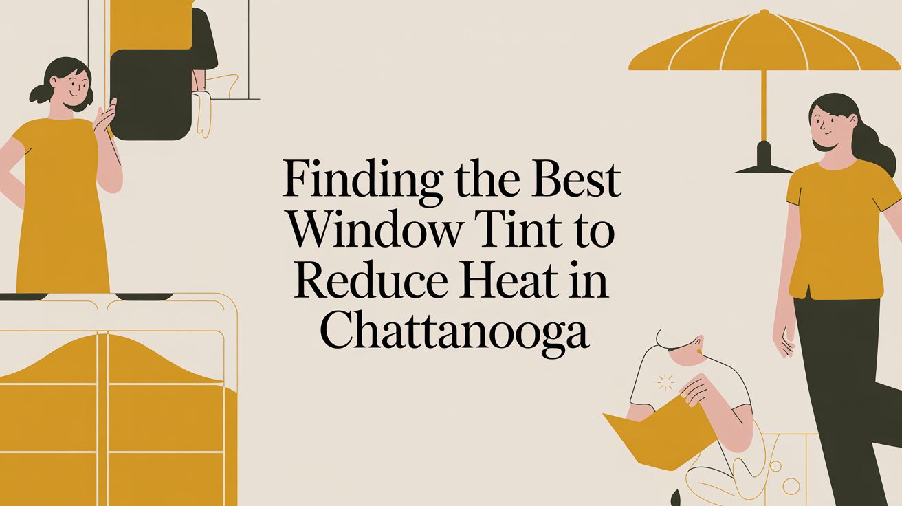 Finding the Best Window Tint to Reduce Heat in Chattanooga