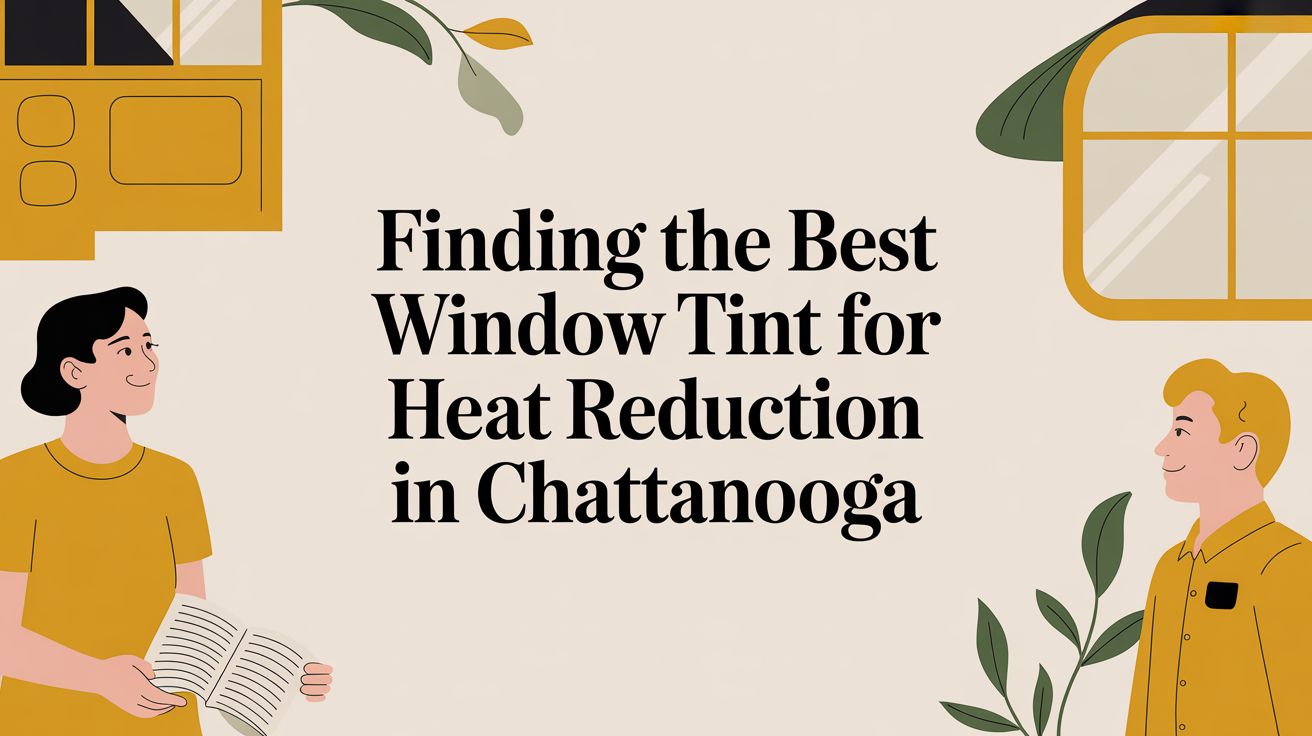 Finding the Best Window Tint for Heat Reduction in Chattanooga