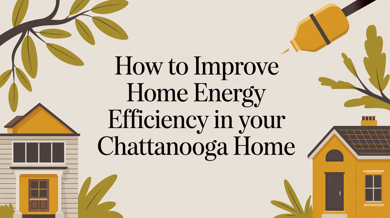 How to Improve Home Energy Efficiency in Your Chattanooga Home