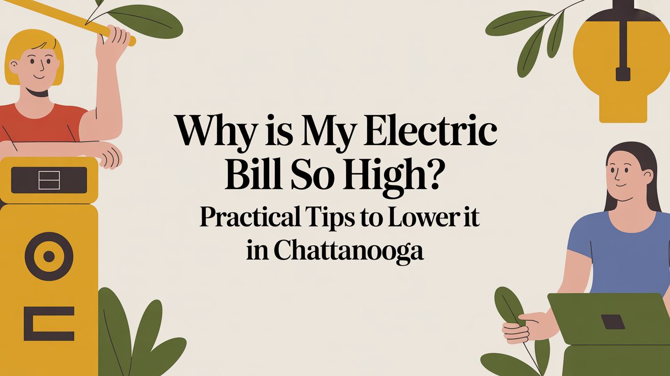 Why is My Electric Bill So High? Practical Tips to Lower It in Chattanooga