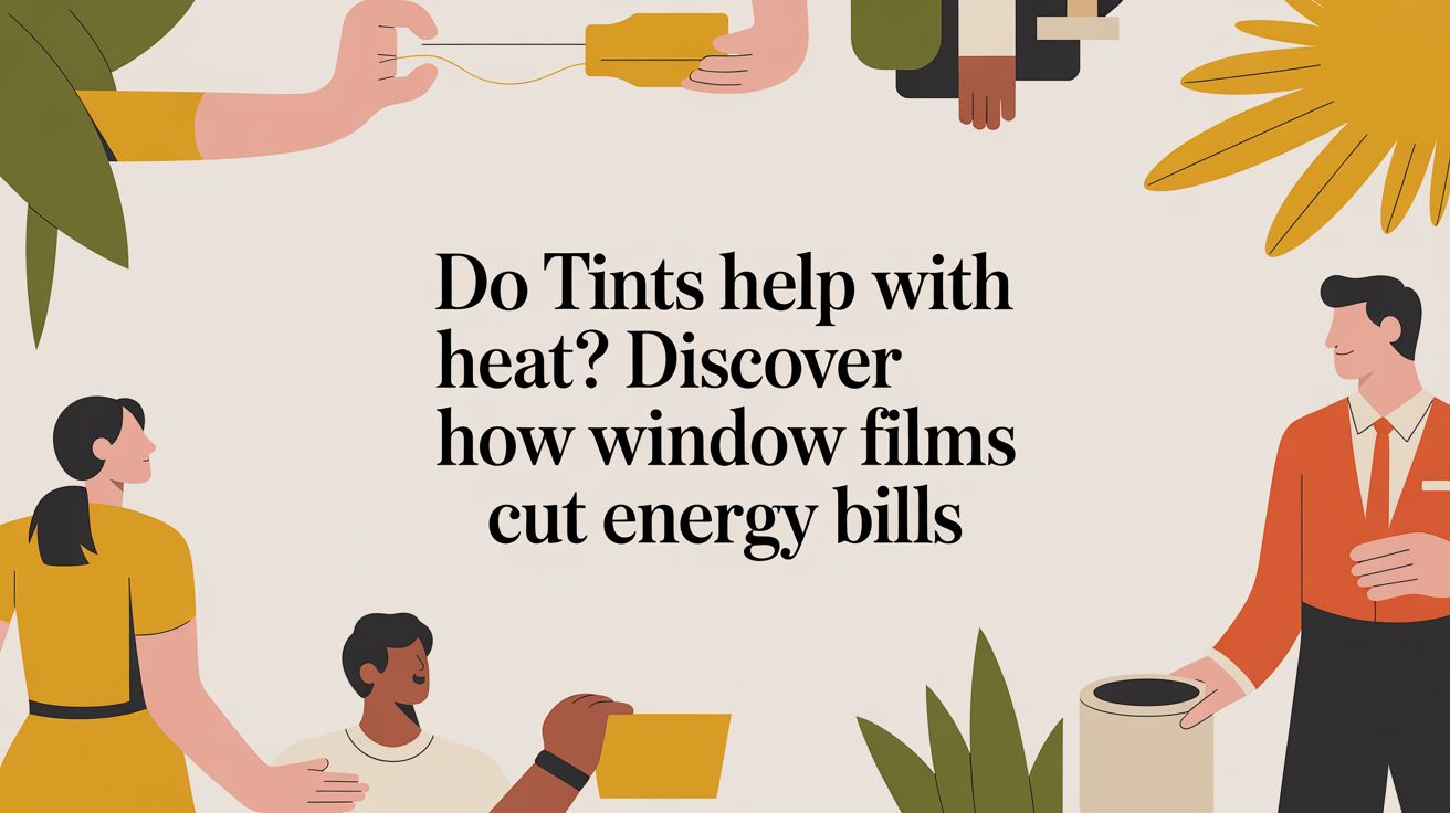 Do Tints Help with Heat? How Window Film Cuts Energy Bills in Chattanooga