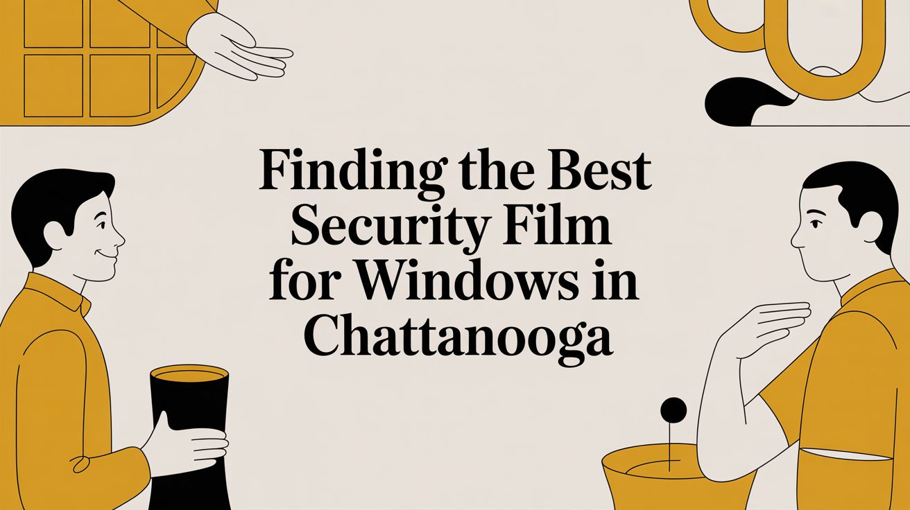 Finding the Best Security Film for Windows in Chattanooga