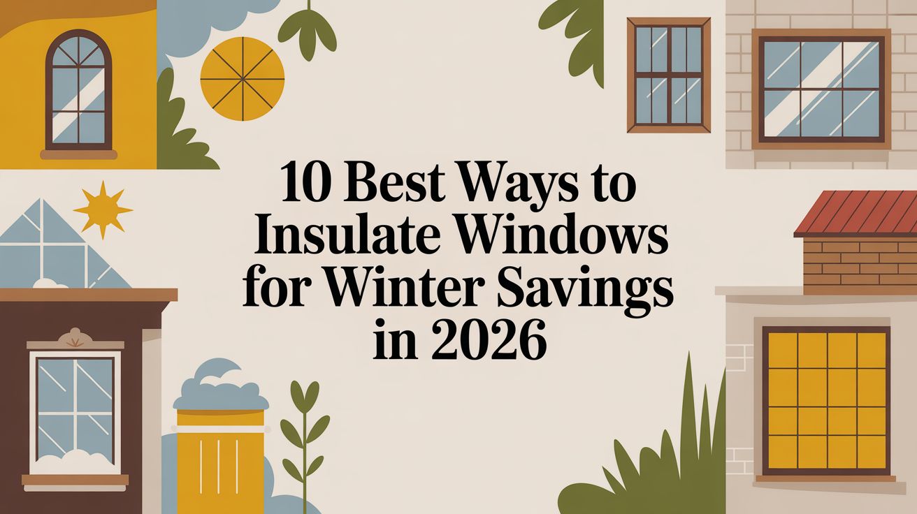 10 Best Ways to Insulate Windows for Winter Savings in 2026
