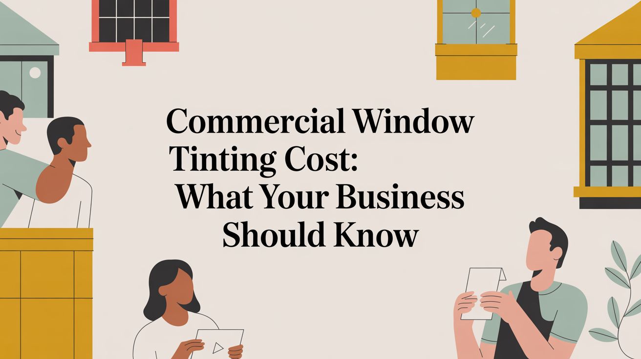 Commercial Window Tinting Cost: What Your Business Should Know
