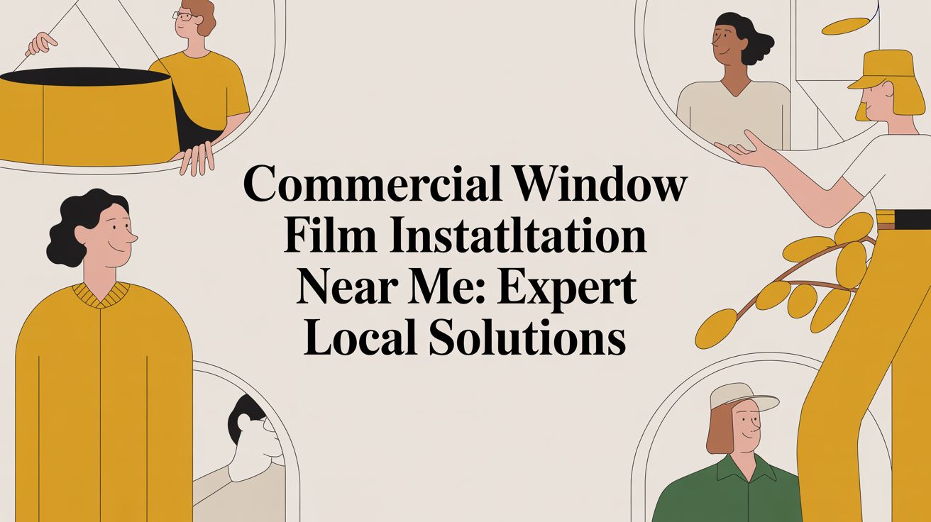 Commercial Window Film Installation Near Me: Your Guide for Chattanooga Properties